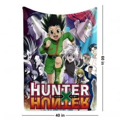 Mily Lifestyle Hunter X Hunter Anime Promo Throw Blanket 8 Mily Lifestyle Hunter X Hunter Anime Promo Throw Blanket