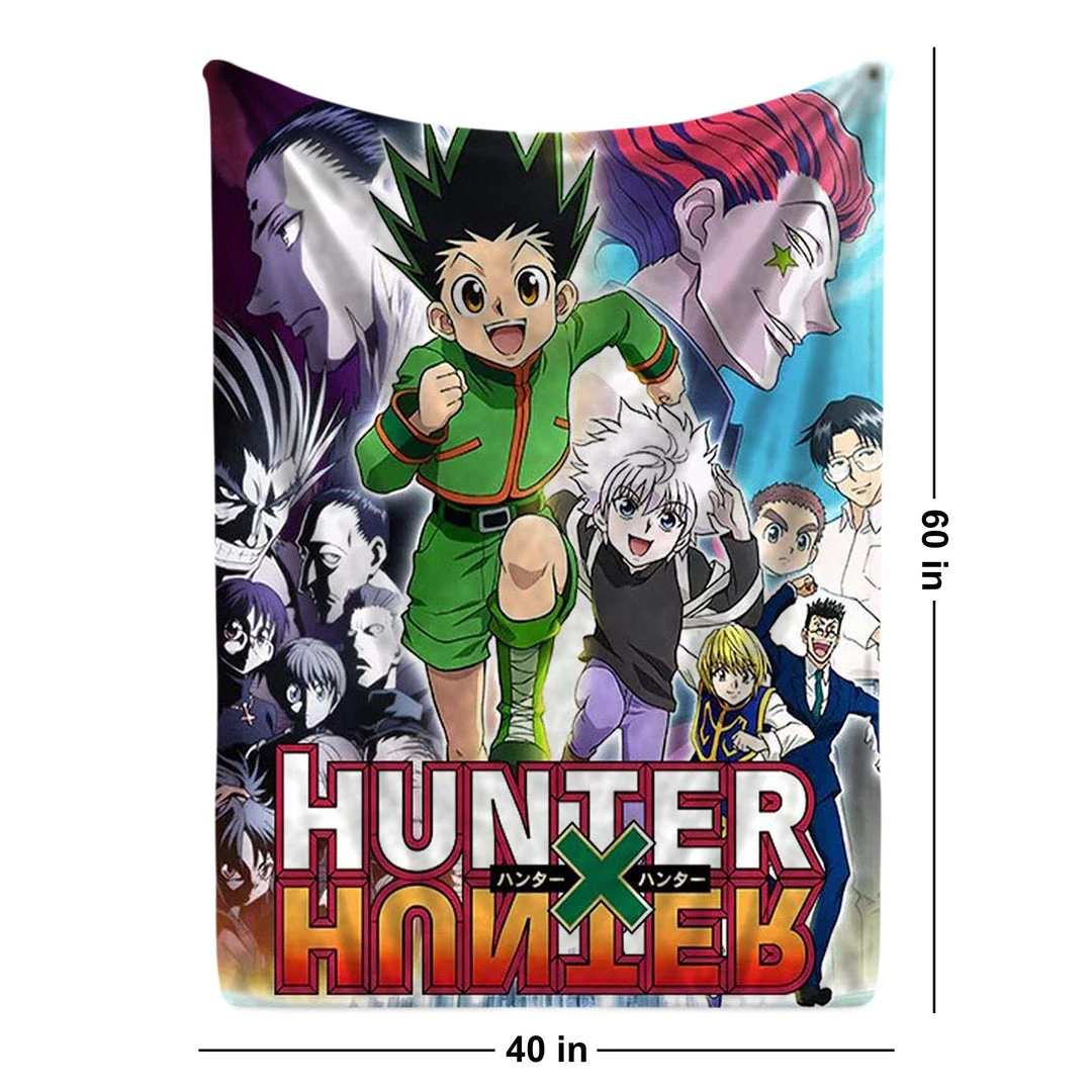 Mily Lifestyle Hunter X Hunter Anime Promo Throw Blanket 5 Mily Lifestyle Hunter X Hunter Anime Promo Throw Blanket