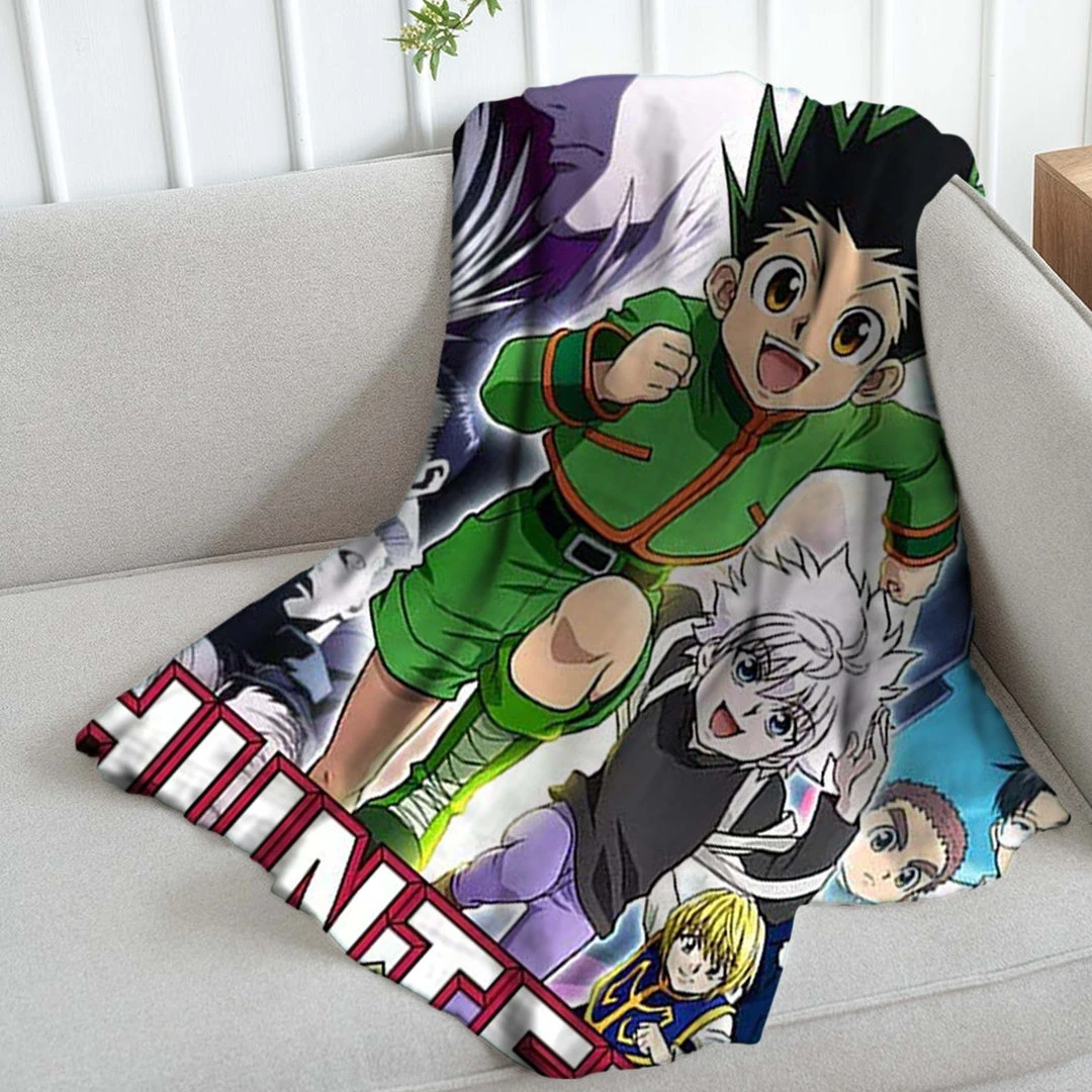 Mily Lifestyle Hunter X Hunter Anime Promo Throw Blanket 6 Mily Lifestyle Hunter X Hunter Anime Promo Throw Blanket