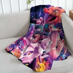 Mily Pokemon Pose Blanket
