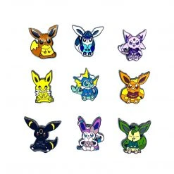 Mily Accessories Pokémon Eeveelutions Pin Set
