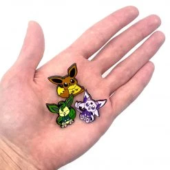 Mily Accessories Pokémon Eeveelutions Pin Set