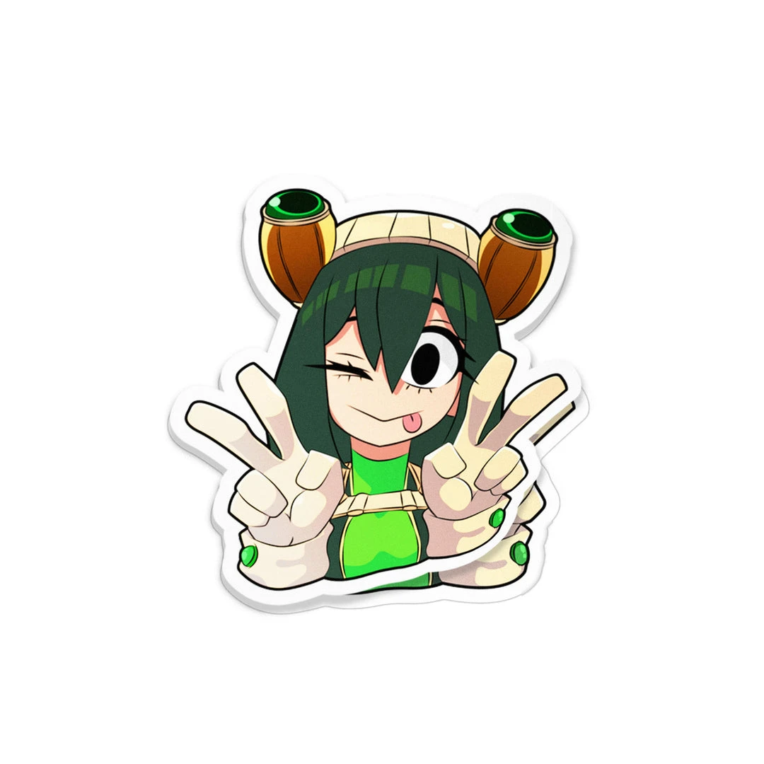 Mily My Hero Academia Cute Froppy Sticker Home Décor 3 Mily My Hero Academia Cute Froppy Sticker Home Décor