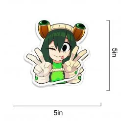 Mily My Hero Academia Cute Froppy Sticker Home Décor
