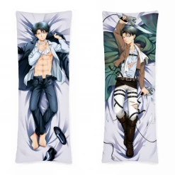 Mily Attack On Titan Levi Ackerman Body Pillow Cover
