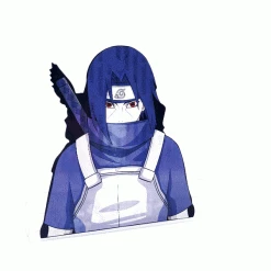 Mily Home Décor Naruto: Shippuden Itachi Lenticular Sticker 5 Mily Home Décor Naruto: Shippuden Itachi Lenticular Sticker