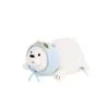 Mily We Bare Bears Ice Bear W/ Headwrap Laying Plush Accessories