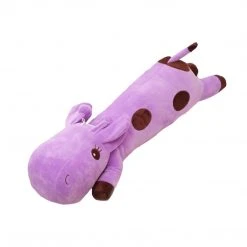 Mily Purple Giraffe Laying Plush Accessories