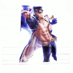 Mily JoJo's Bizarre Adventure Jotaro Kujo Lenticular Sticker
