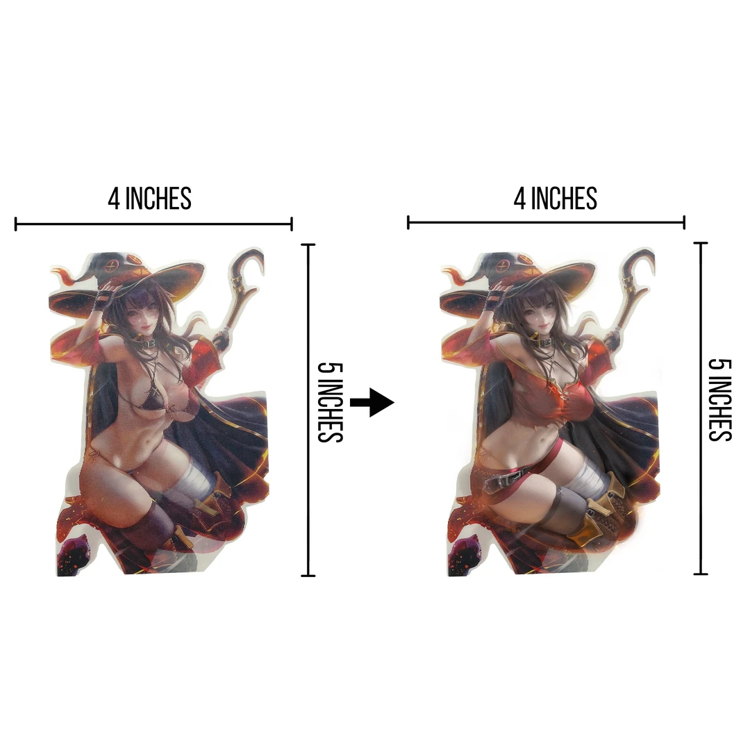 Mily KonoSuba Megumin Lenticular Sticker 5 Mily KonoSuba Megumin Lenticular Sticker