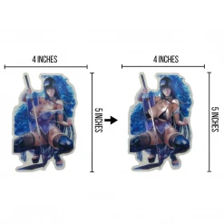 Mily Home Décor Naruto: Shippuden Hinata Hyuga Lenticular Sticker 8 Mily Home Décor Naruto: Shippuden Hinata Hyuga Lenticular Sticker