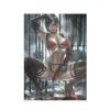 Mily Resident Evil Ada Wong Pin Up "11 X 17" Aluminum Art Print