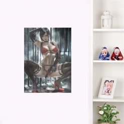 Mily Resident Evil Ada Wong Pin Up "11 X 17" Aluminum Art Print 8 Mily Resident Evil Ada Wong Pin Up