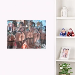 Mily Lifestyle Attack On Titan Ladies "11 X 17" Aluminum Art Print 9 Mily Lifestyle Attack On Titan Ladies