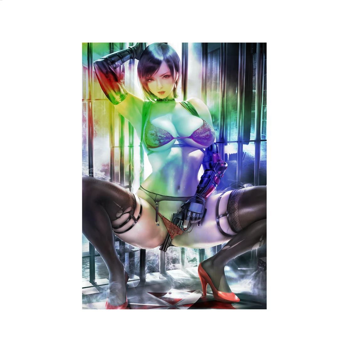 Mily Lifestyle Resident Evil Ada Wong Pin Up "11 X 17" Metallic Glossy Art Print 3 Mily Lifestyle Resident Evil Ada Wong Pin Up "11 X 17" Metallic Glossy Art Print