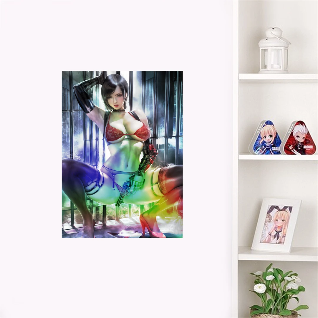 Mily Lifestyle Resident Evil Ada Wong Pin Up "11 X 17" Metallic Glossy Art Print 5 Mily Lifestyle Resident Evil Ada Wong Pin Up "11 X 17" Metallic Glossy Art Print