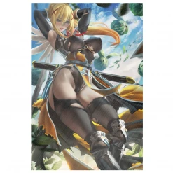 Mily Lifestyle KonoSuba Darkness Pin Up "11 X 17" Aluminum Art Print