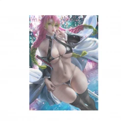 Mily Lifestyle Demon Slayer Mitsuri Kanroji Pin Up "11 X 17" Aluminum Art Print