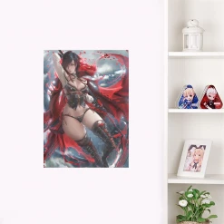 Mily RWBY Ruby Rose Pin Up "11 X 17" Aluminum Art Print Lifestyle 9 Mily RWBY Ruby Rose Pin Up