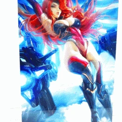 Mily Lifestyle League Of Legends Gun Goddess Miss Fortune "5 X 7" Lenticular 3D Art Print