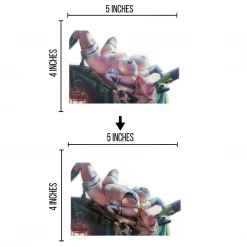 Mily Naruto: Shippuden Tsunade Wild Night Lenticular Sticker Home Décor 8 Mily Naruto: Shippuden Tsunade Wild Night Lenticular Sticker Home Décor