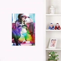 Mily Lifestyle Pokemon Hilda Pin Up Ver. 2 "11 X 17" Metallic Glossy Art Print 7 Mily Lifestyle Pokemon Hilda Pin Up Ver. 2
