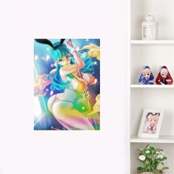 Mily Lifestyle Dragon Ball Bulma Bunny "11 X 17" Metallic Glossy Art Print Ver. 2