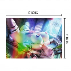 Mily Naruto: Shippuden Tsunade Wild Night "11 X 17" Metallic Glossy Art Print Ver. 2