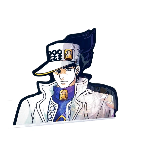 Mily JoJo's Bizarre Adventure Jotaro Kujo Lenticular Sticker Home Décor 5 Mily JoJo's Bizarre Adventure Jotaro Kujo Lenticular Sticker Home Décor
