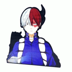 Mily My Hero Academia Todoroki Powers Lenticular Sticker Home Décor 7 Mily My Hero Academia Todoroki Powers Lenticular Sticker Home Décor