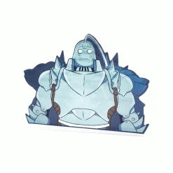 Mily Fullmetal Alchemist Alphonse Elric Lenticular Sticker Home Décor 7 Mily Fullmetal Alchemist Alphonse Elric Lenticular Sticker Home Décor