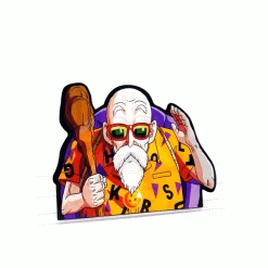 Mily Dragon Ball Master Roshi Lenticular Sticker
