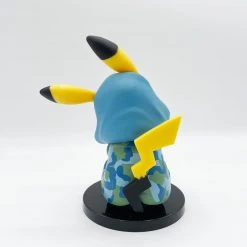 Mily Pokemon Blue Hooded Pikachu Figure Figures
