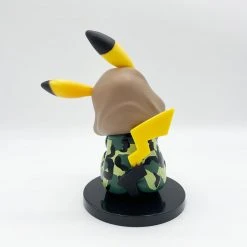 Mily Figures Pokemon Camoflauge Hooded Pikachu Figure