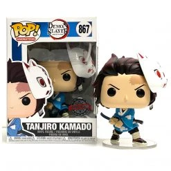 Monster Peeps Figures Funko Pop! #867 Demon Slayer Tanjiro W/ Mask - Special Edition