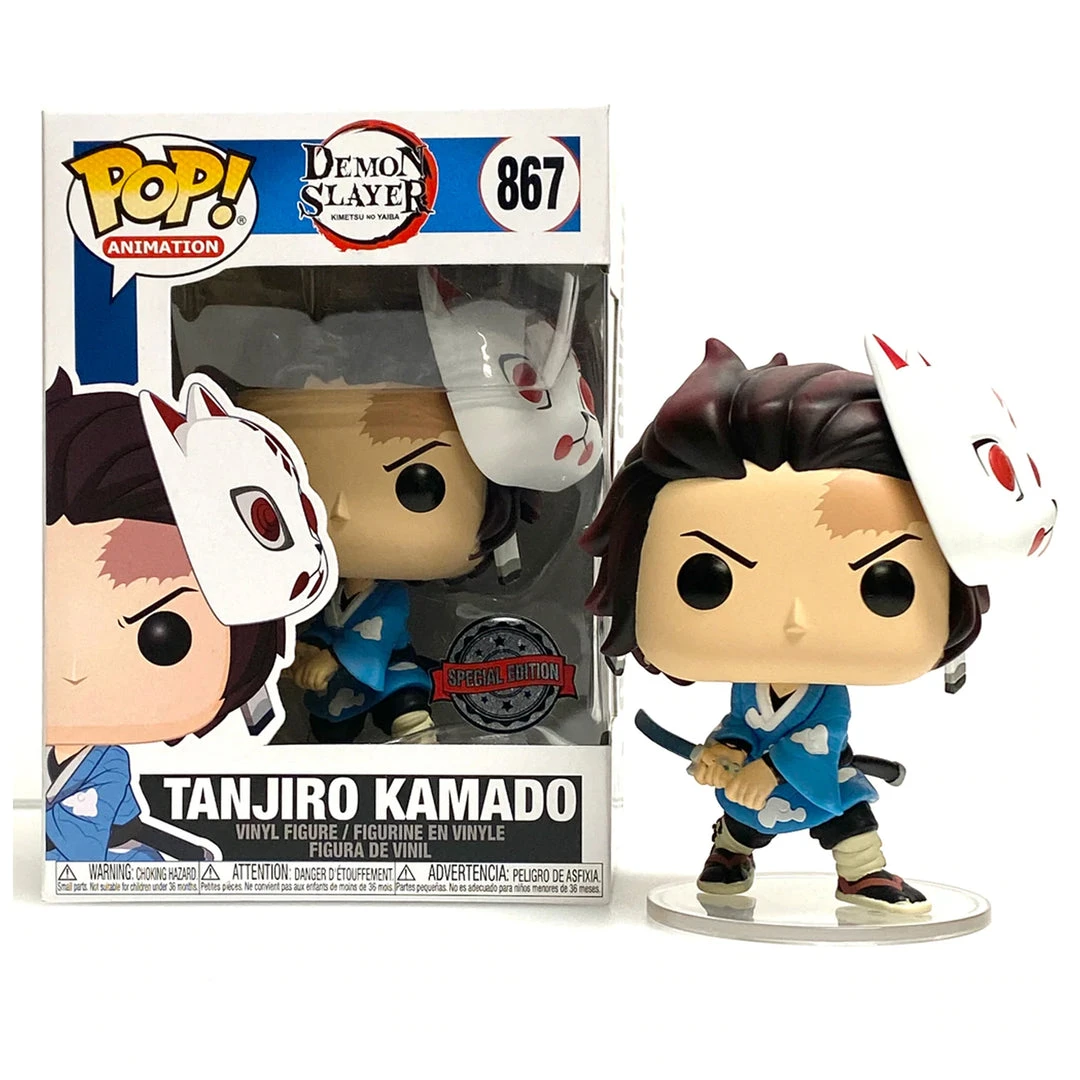 Monster Peeps Figures Funko Pop! #867 Demon Slayer Tanjiro W/ Mask - Special Edition 3 Monster Peeps Figures Funko Pop! #867 Demon Slayer Tanjiro W/ Mask - Special Edition