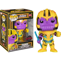 Funko Pop! #909 Marvel Thanos Black Light