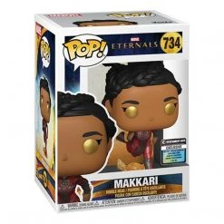 Entertainment Earth Funko Pop! #734 Eternals Makkari W/ Collectible Card - EE Exclusive Figures