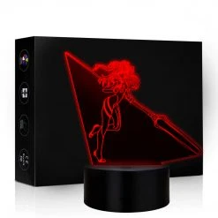 Mily Evangelion Asuka Plugsuit 2.0 Staff Acrylic LED Lamp