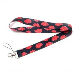 Mily Accessories Naruto: Shippuden Red Cloud Akatsuki Lanyard