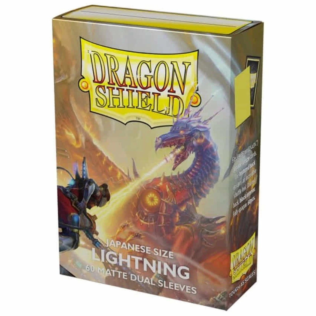 GTS DRAGON SHIELDS: JAPANESE DUAL SLEEVES: MATTE LIGHTNING TCG Supplies 3 GTS DRAGON SHIELDS: JAPANESE DUAL SLEEVES: MATTE LIGHTNING TCG Supplies