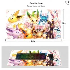 Mily TCG Supplies Pokemon Eeveelution 14 X 24 In Playmat