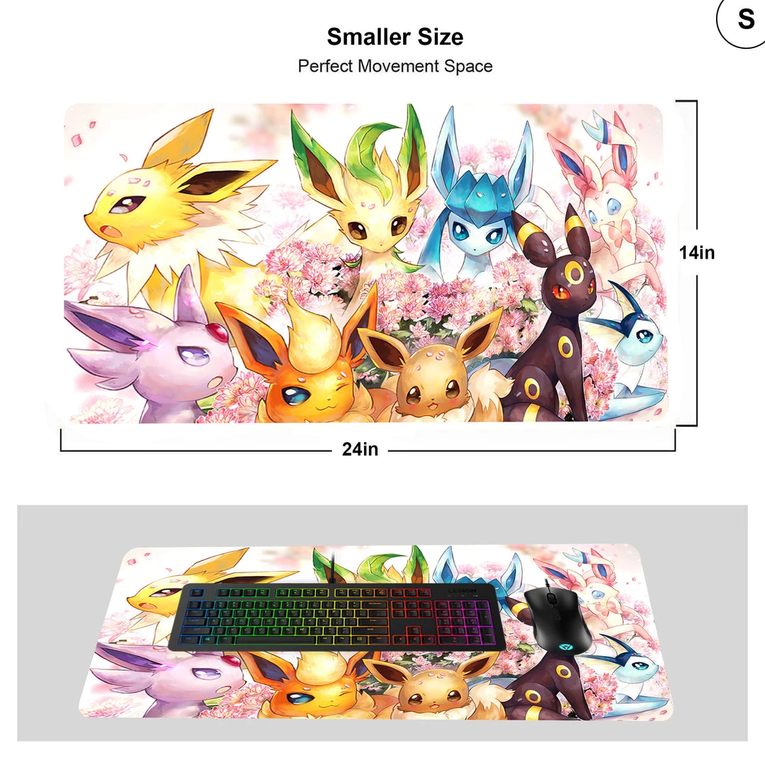 Mily TCG Supplies Pokemon Eeveelution 14 X 24 In Playmat 4 Mily TCG Supplies Pokemon Eeveelution 14 X 24 In Playmat
