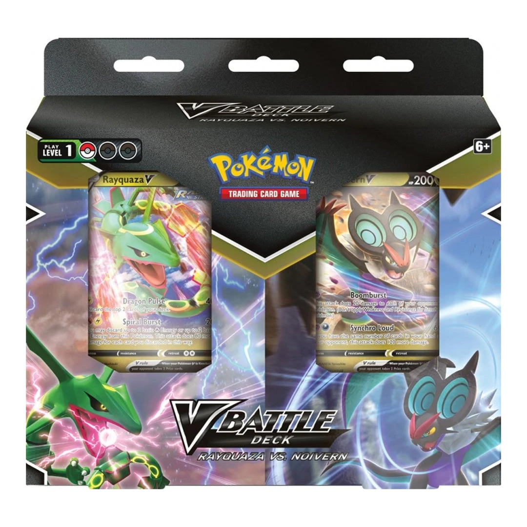 GTS TCG POKEMON V BATTLE DECKS BUNDLE: RAYQUAZA VS NOIVERN 4 GTS TCG POKEMON V BATTLE DECKS BUNDLE: RAYQUAZA VS NOIVERN