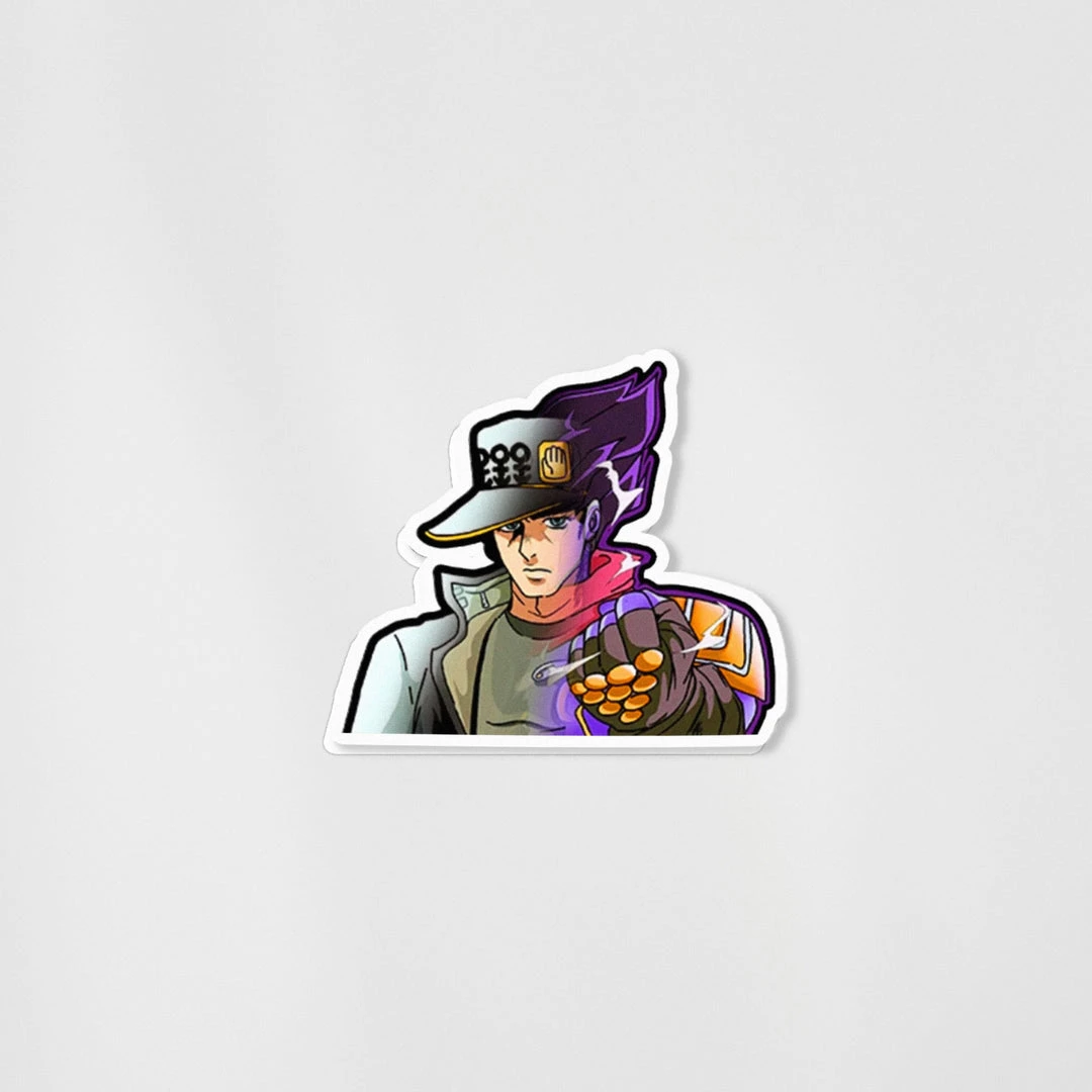 Mily JoJo's Bizarre Adventure Jotaro Kujo Lenticular Sticker Home Décor 3 Mily JoJo's Bizarre Adventure Jotaro Kujo Lenticular Sticker Home Décor