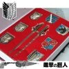 Mily Attack On Titan Metal Pin Set Accessories 1 Mily Attack On Titan Metal Pin Set Accessories