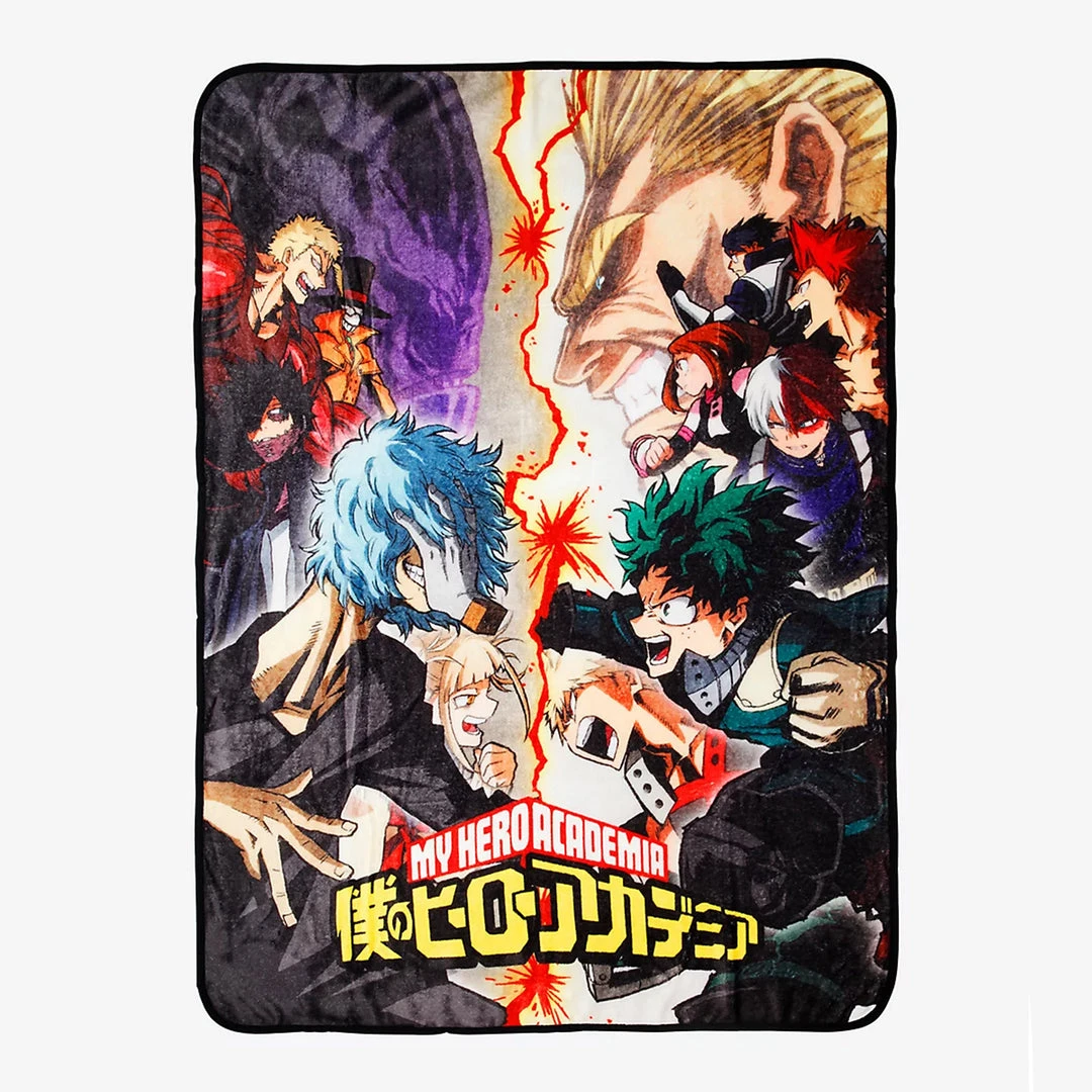 Hot Topic Lifestyle MHA Split Fleece Throw 3 Hot Topic Lifestyle MHA Split Fleece Throw