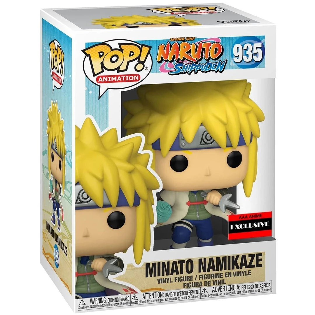 Figures Funko Pop! #935 Naruto Shippuden Minato Namikaza (Rasengan) - AAA Exclusive 3 Figures Funko Pop! #935 Naruto Shippuden Minato Namikaza (Rasengan) - AAA Exclusive
