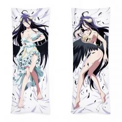Mily Overlord Albedo Feathers Body Pillow Cover Lifestyle
