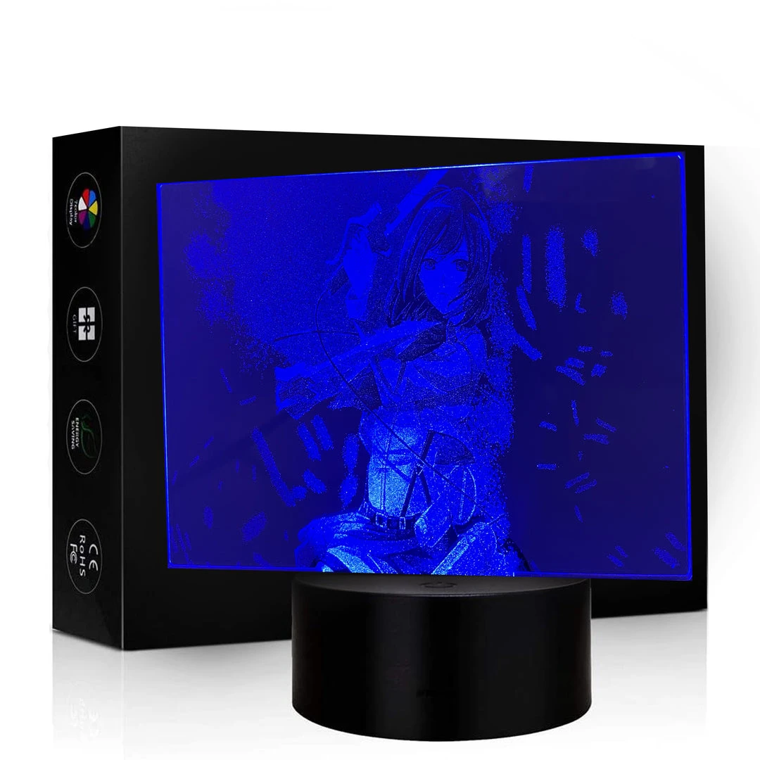 Mily Shaded Mikasa Acrylic LED Lamp Figures 3 Mily Shaded Mikasa Acrylic LED Lamp Figures